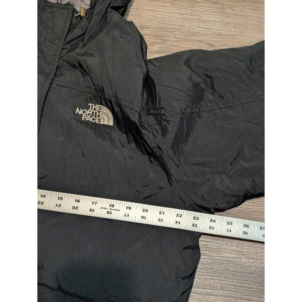 The North Face Womens XL Black 550 Fill Down Hooded Puffer Jacket‎ FYG7 AMA1 - Picture 3 of 8